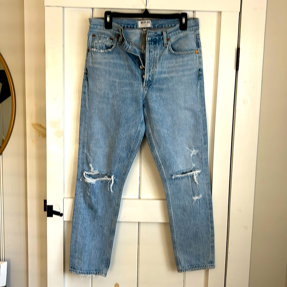 AGOLDE button up jeans size 28